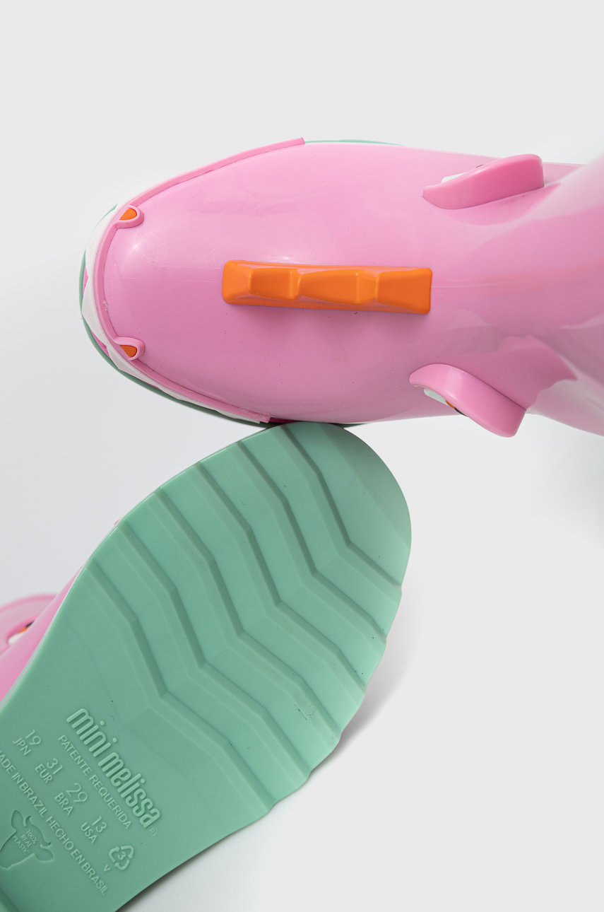 Melissa kalosze dziecięce Rain Boot + Fabula Inf M.33677.AF029 różowy