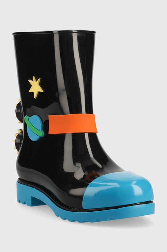 Melissa cizme copii Rain Boot + Fabula Inf M.33677.AF206 negru AW22