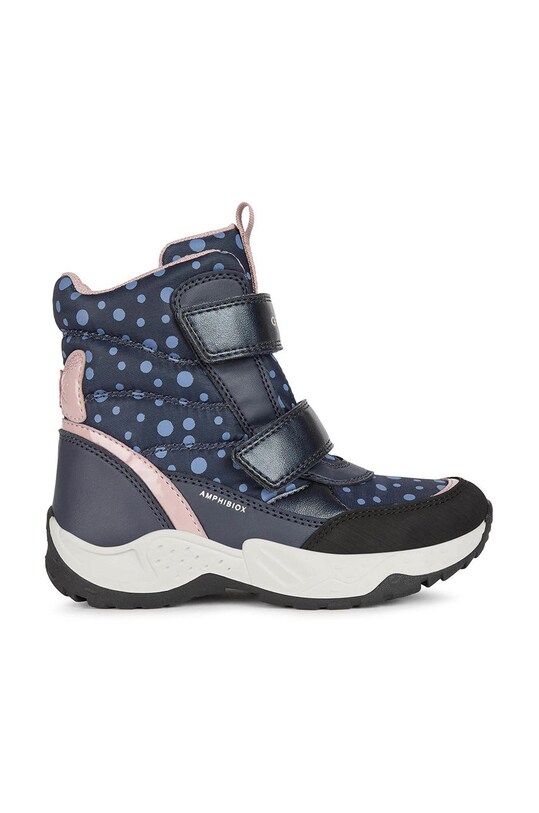 Geox cizme de iarna copii Sentiero Abx imitatie de piele bleumarin J26FVC.0MNNF.36.39