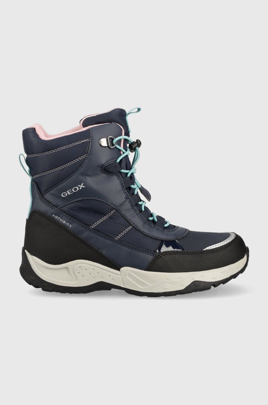 Otroške snežke Geox Sentiero Abx Tekstil mornarsko modra J26FVA.054FU.36.39