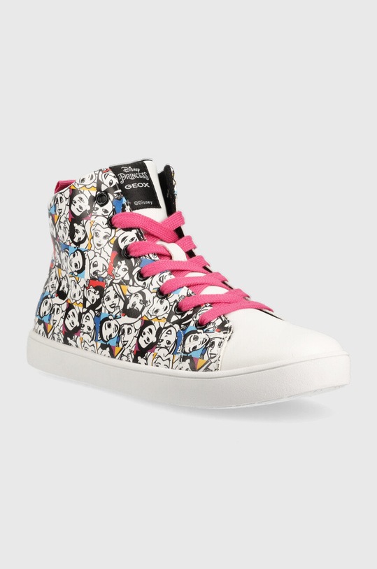 Dětské sneakers boty Geox J26EUH.00004.36.39 bílá AW22