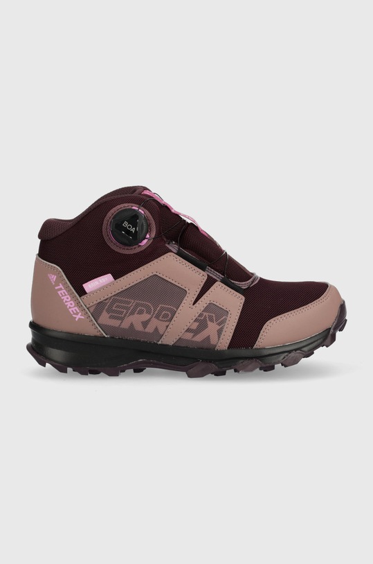 adidas TERREX buty dziecięce Boa Mid nieocieplane fioletowy GX2234