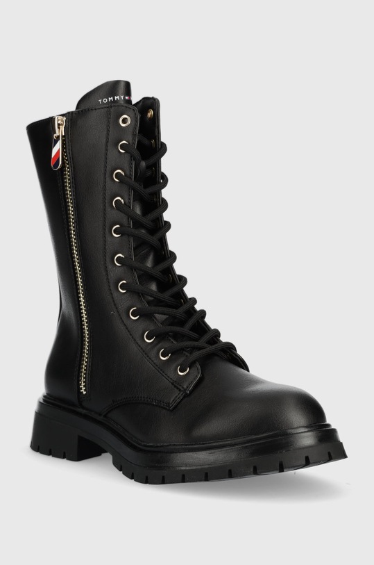 Дитячі черевики Tommy Hilfiger T3A5.32381.35.40 чорний AW22