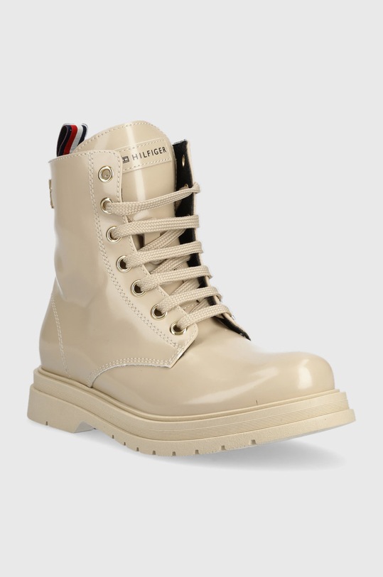 Dětské workery Tommy Hilfiger T4A5.32411.30.34 béžová AW22