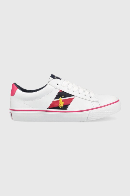 Παιδικά αθλητικά παπούτσια Polo Ralph Lauren λευκό RF103798