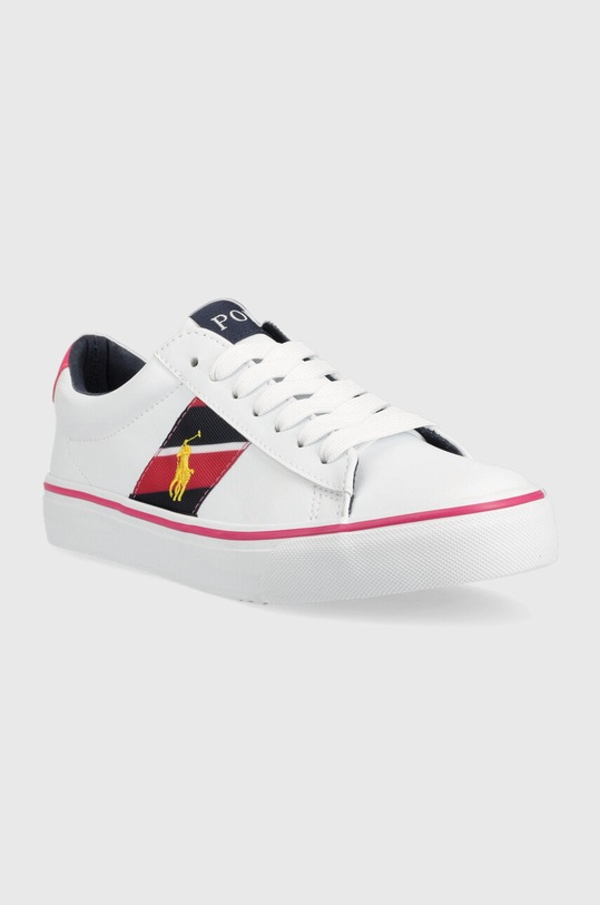 Polo Ralph Lauren sneakersy dziecięce RF103798 biały AW22