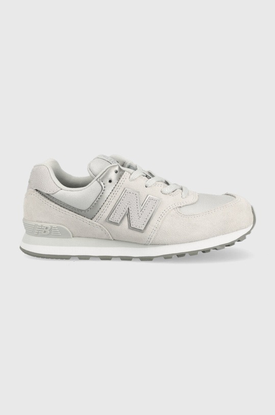 New Balance sneakersy dziecięce GC574ES1 tekstylny szary GC574ES1