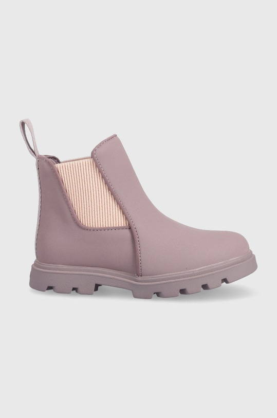 Παιδικές μπότες τσέλσι Native Kensington Treklite Bloom απομίμηση λείου δέρματος μωβ 45108056.5380.G