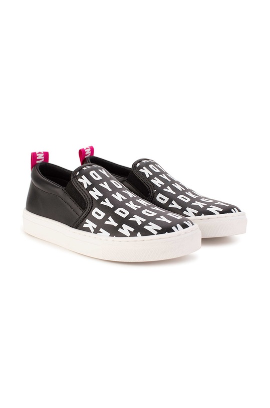 Dětské tenisky Dkny imitace kůže černá D39095.36.39