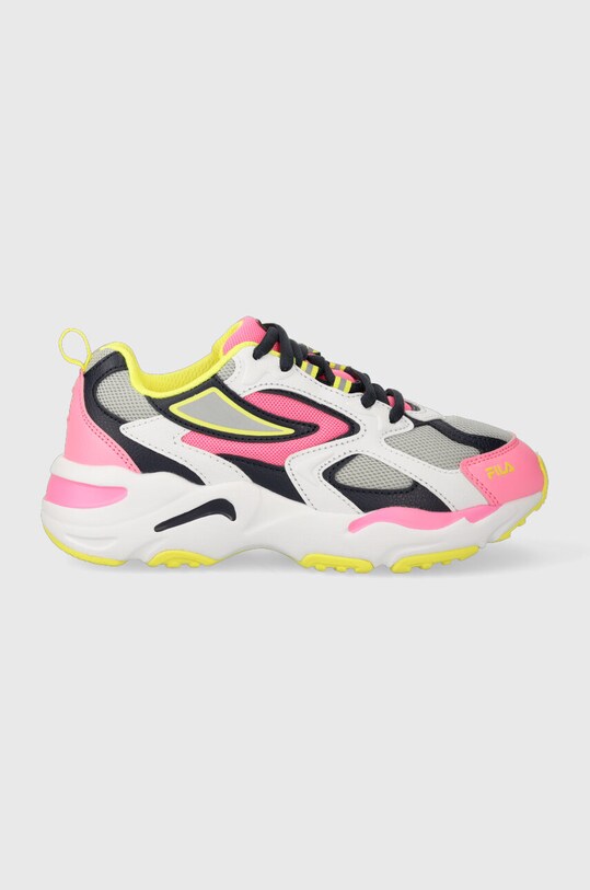Дитячі кросівки Fila RAY TRACER імітація лицьової шкіри рожевий FFK0042