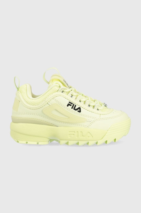 Fila sneakersy dziecięce Disruptor syntetyczny zielony FFK0078