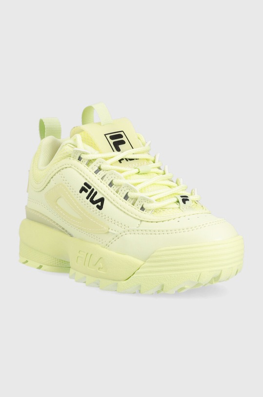 Fila sneakersy dziecięce Disruptor FFK0078 zielony SS23