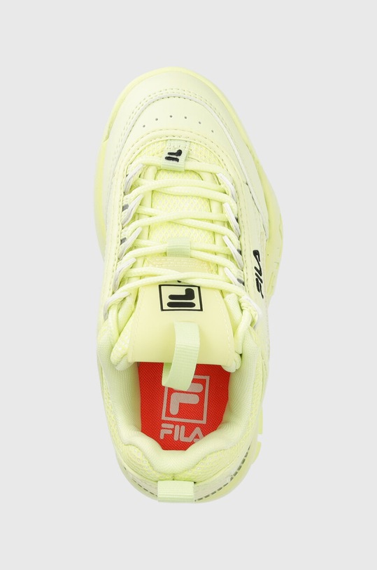 Fila sneakersy dziecięce Disruptor zielony FFK0078