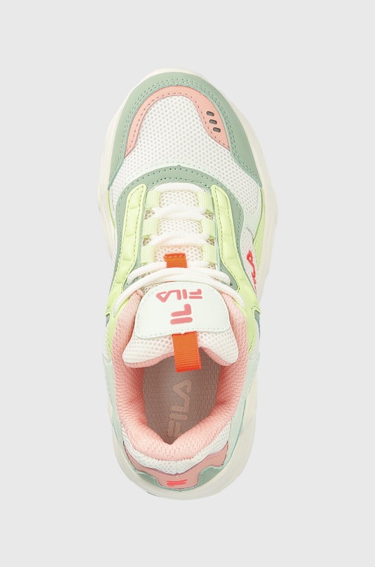 Fila sneakersy dziecięce Collene zielony FFK0083