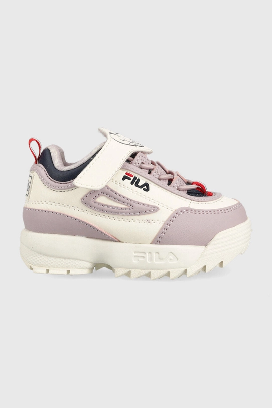 Fila sneakersy dziecięce Disruptor Postacie z bajek fioletowy FFK0092