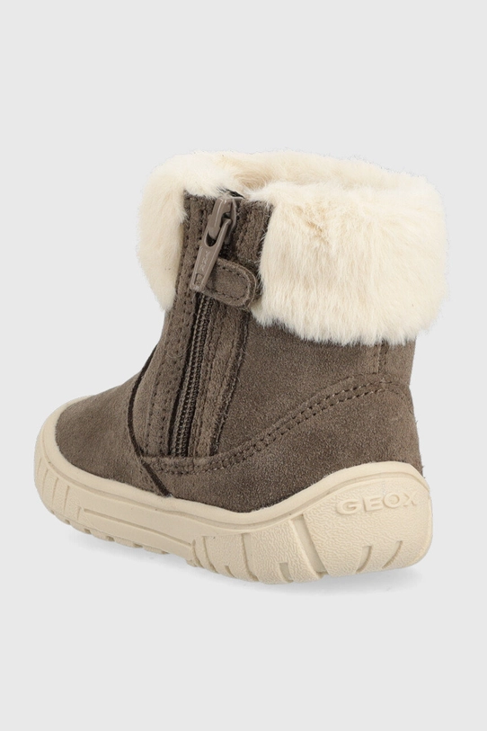 BIMBA Geox scarpe invernali in pelle scamosciata bambino/a Omar B262LA.00022.20.23 grigio