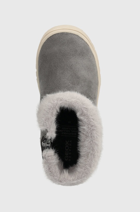 Дитячі замшеві зимові черевики Geox Omar сірий B262LA.00022.24.27