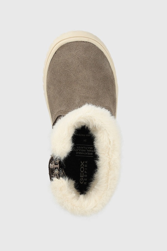 Geox cizme de iarna pentru copii Omar gri B262LA.00022.24.27