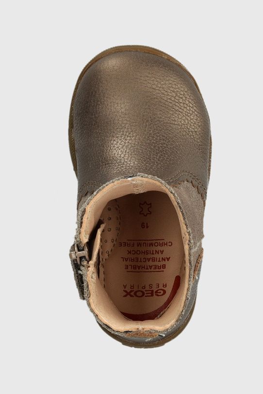 Geox botki skórzane dziecięce brązowy B264PA.04477