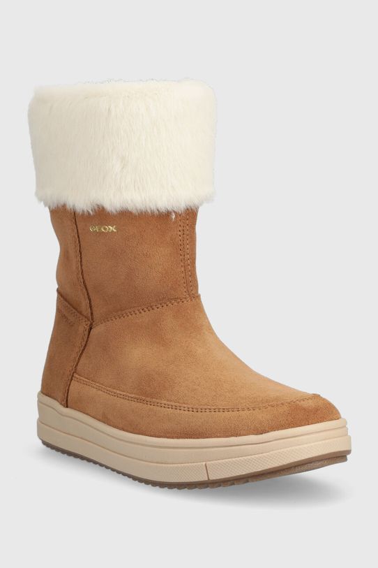 Geox buty zimowe dziecięce Rebecca J26CVB.00022.28.35 brązowy AW23