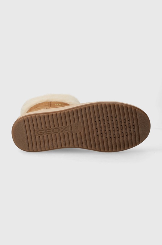 Geox cizme de iarna pentru copii din piele intoarsa Rebecca J26CVB.00022.36.39 maro