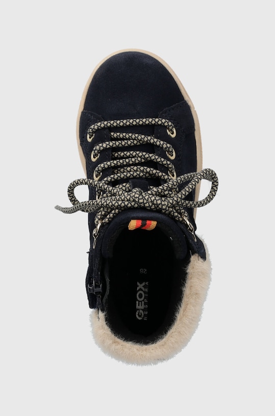 Geox gyerek télicipő velúrból Rebecca sötétkék J26CVA.00022.28.35