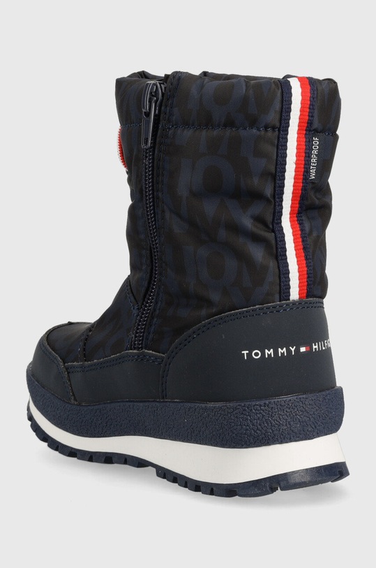 Dziewczynka Tommy Hilfiger śniegowce dziecięce T3B6.32547.24.34 granatowy
