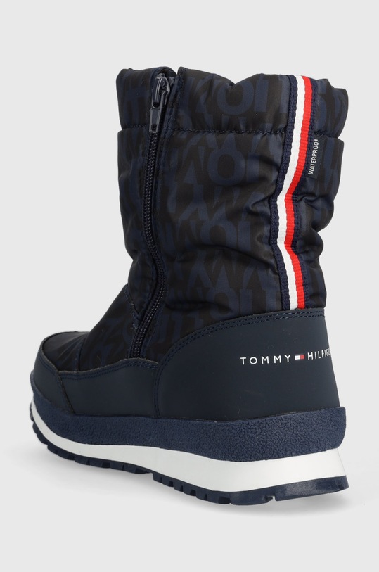 Dziewczynka Tommy Hilfiger śniegowce dziecięce T3B6.32547.35.41 granatowy