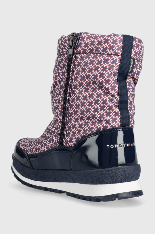 Dziewczynka Tommy Hilfiger śniegowce dziecięce T3A5.32435.35.40 granatowy