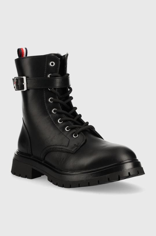 Tommy Hilfiger botki dziecięce T3A5.32384.35.40 czarny AW22