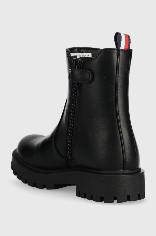 DÍVKA Dětské holínky Tommy Hilfiger Chelsea T3A5.32393.30.34 černá