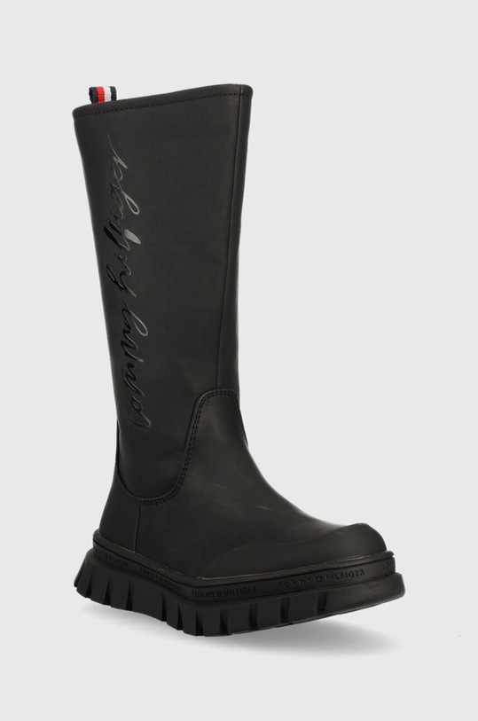 Tommy Hilfiger kalosze dziecięce T3A6.32429.30.34 czarny AW22