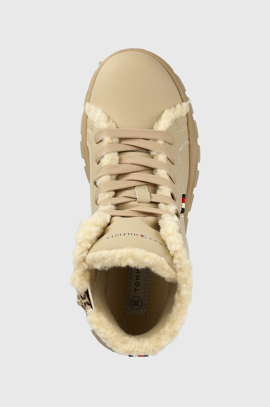 Tommy Hilfiger buty zimowe dziecięce beżowy T3A5.32425.35.40