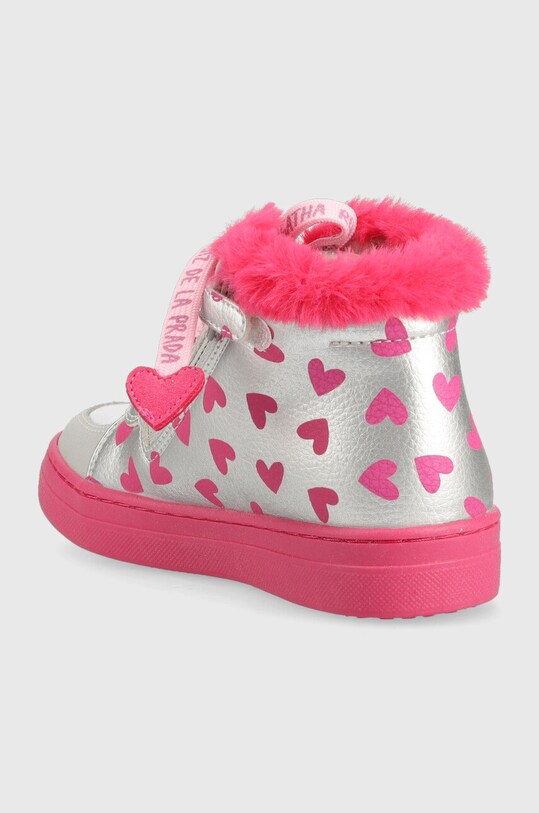 Dziewczynka Agatha Ruiz de la Prada buty zimowe dziecięce 221941.28.36.FB srebrny