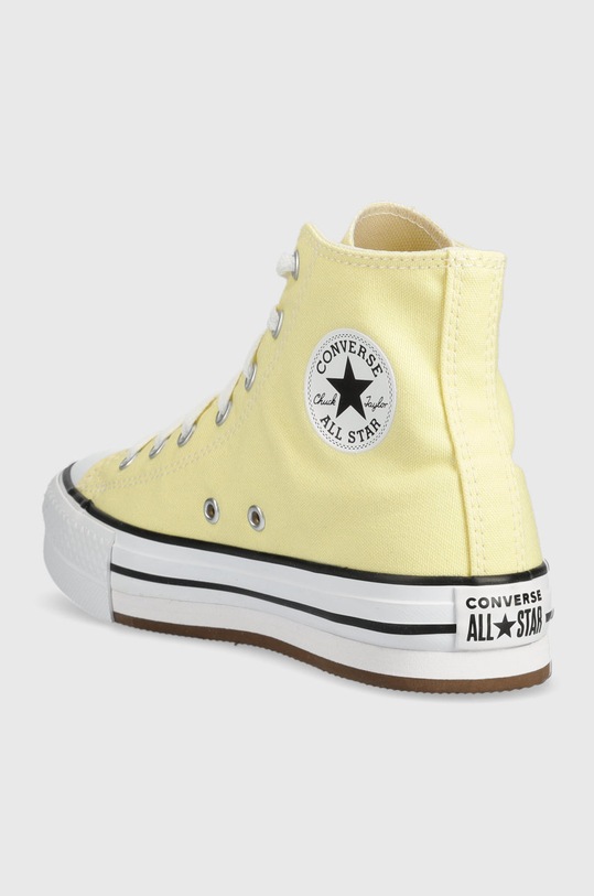 Κοριτσίστικα Παιδικά πάνινα παπούτσια Converse Chuck Taylor All Star Eva Lift A02488C κίτρινο