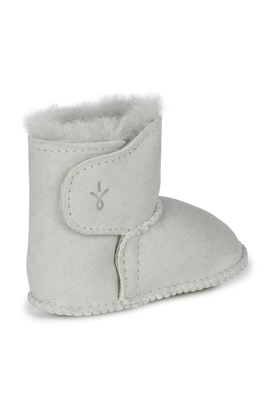 DÍVKA Dětské semišové sněhule Emu Australia Baby Bootie B10310.Baby.Bootie šedá