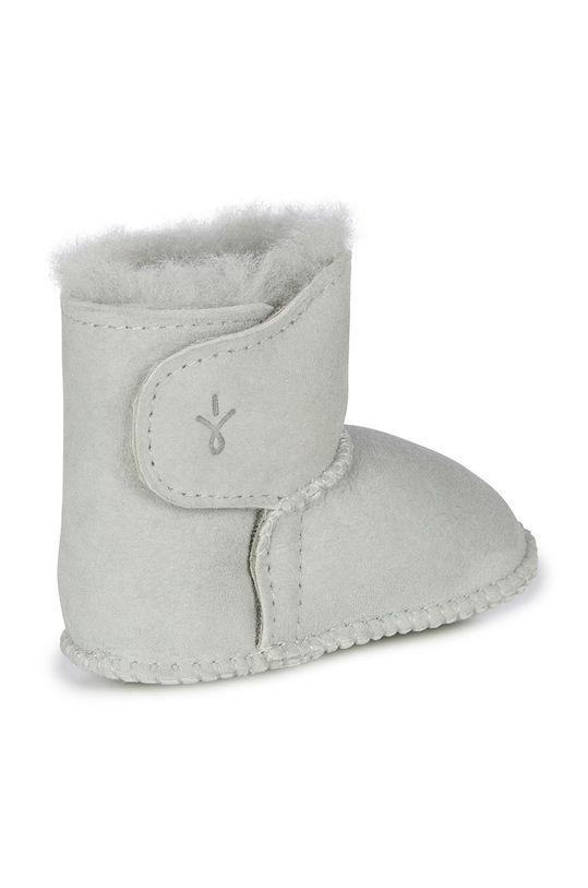 Dziewczynka Emu Australia śniegowce zamszowe dziecięce Baby Bootie B10310.Baby.Bootie szary
