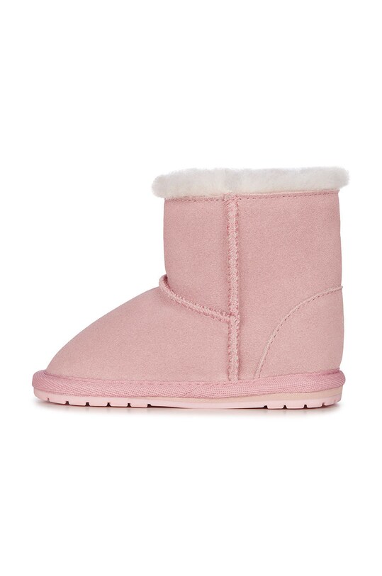 Детские замшевые сапоги Emu Australia Toddle розовый B10737.Toddle