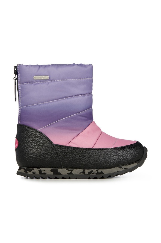 Emu Australia śniegowce dziecięce Tarlo imitacja skóry licowej fioletowy K12739.Tarlo