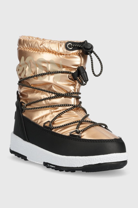 Παιδικές μπότες χιονιού Moon Boot 34052600.G.27.35 χρυσαφί AW22
