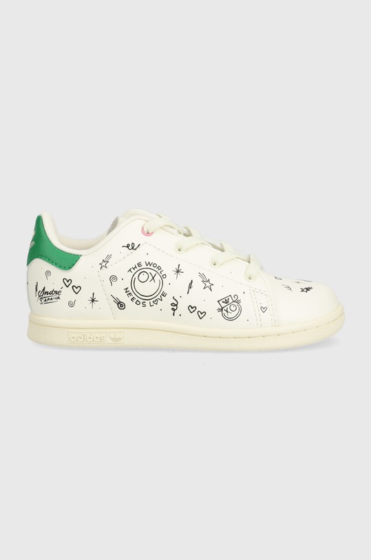 adidas Originals sneakersy dziecięce Stan Smith beżowy GY1788