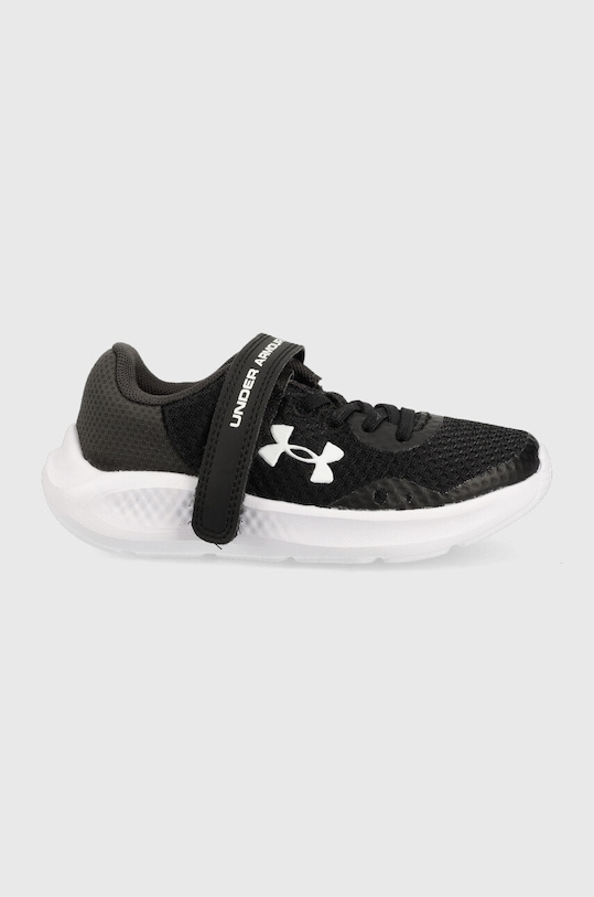 παιδικά αθλητικά παπούτσια Under Armour ua gps pursuit 3 ac συνθετικό μαύρο 3025012