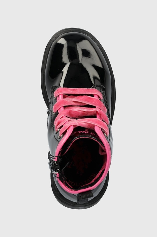 U.S. Polo Assn. botki dziecięce czarny YVA003K.BY1.BLK.PIN02