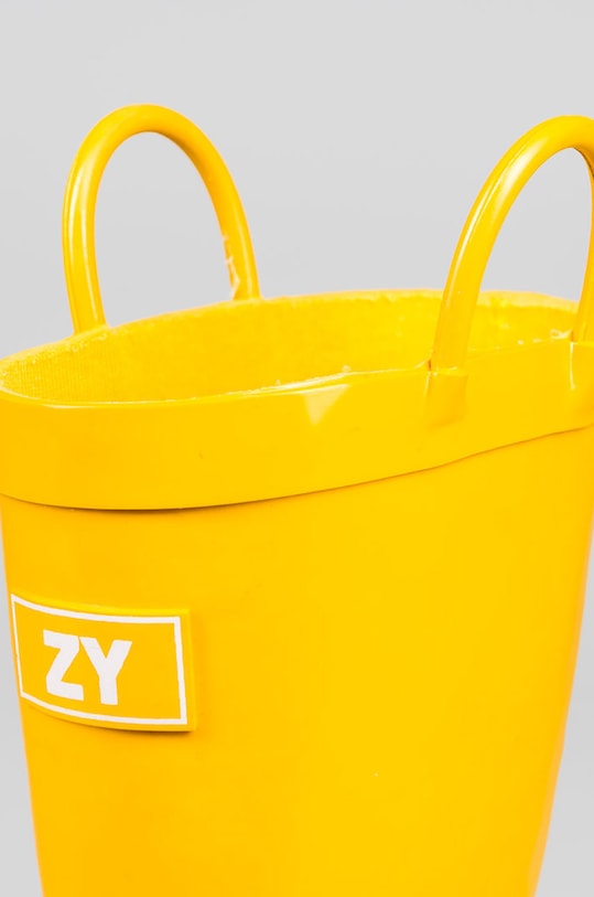 DÍVKA Dětské holínky zippy 226.C917ZC žlutá