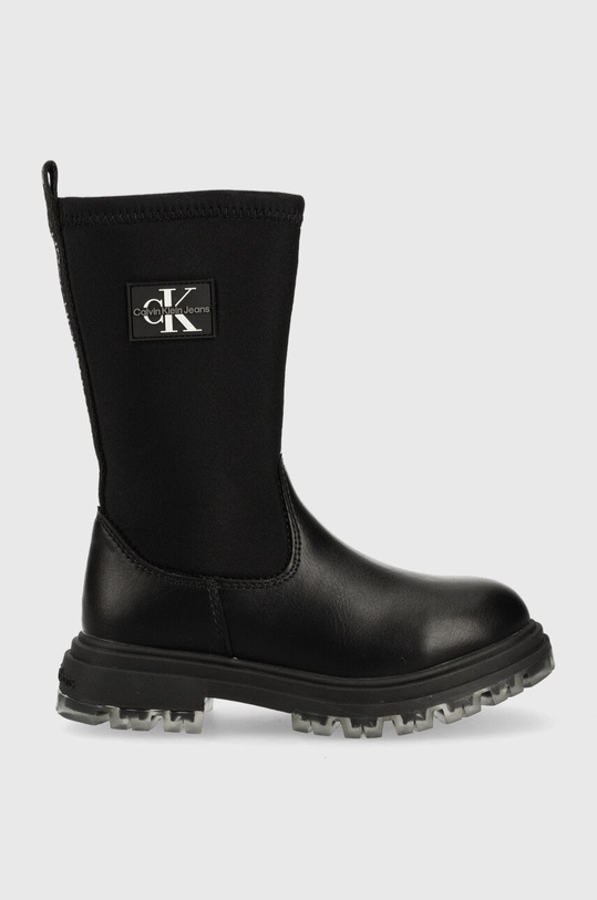 Dětské boty Calvin Klein Jeans nezateplené černá V3X6.80409.28.34