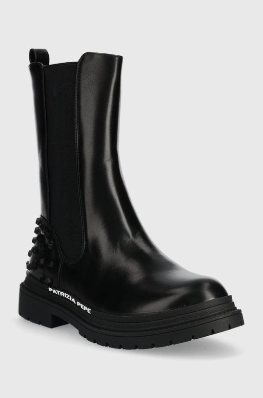Dětské holínky Patrizia Pepe PPJ704.35.41 černá AW22