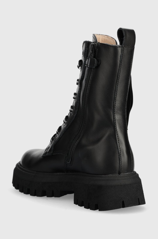 Dievča Detské kožené workery Patrizia Pepe PPJ732.33.34 čierna