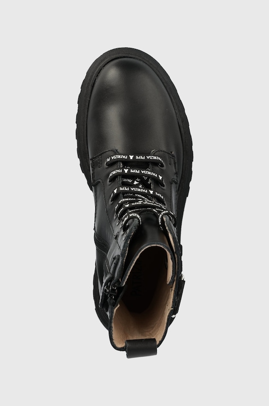 Detské kožené workery Patrizia Pepe čierna PPJ732.33.34