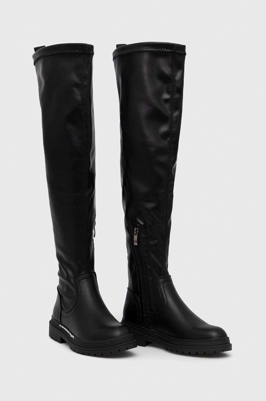 Dětské holínky Patrizia Pepe PPJ747 černá AW22