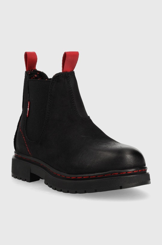 Levi's sztyblety dziecięce VPHI0024S.9BYY czarny AW22